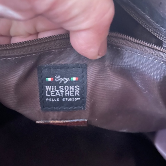 Vintage Wilson Leather bag - Picture 7 of 8